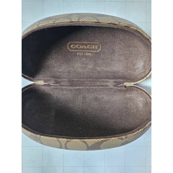 Stylish Coach Glasses Hard Case - Excellent Condition! - Picture 1 of 4
